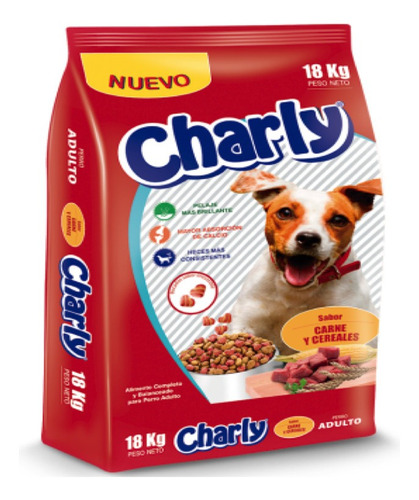 Alimentos Para Perros  Charly 18 Kg( 1 Un)-super