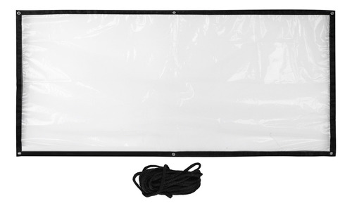 Lona De Lluvia Transparente De 1 X 2 M Para Sombra, Vela, Ja