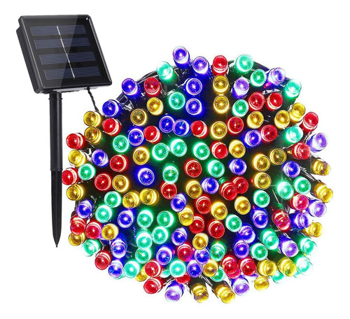 Luces Solares De Navidad, 72 Pies, 200 Luces Led Solares Con