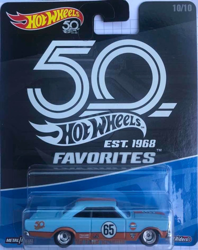 Hot Wheels Ford Galaxie Gulf Favorites 50th