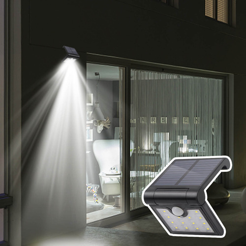 Luz Nocturna En T, Luces Solares, Led Para Exteriores, Senso