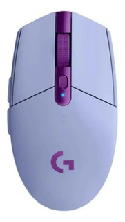 Mouse gamer de juego inalámbrico Logitech Serie G Lightspeed G305 lila