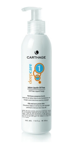 Carthage Jabón Líquido Oil Free X 200 Cc