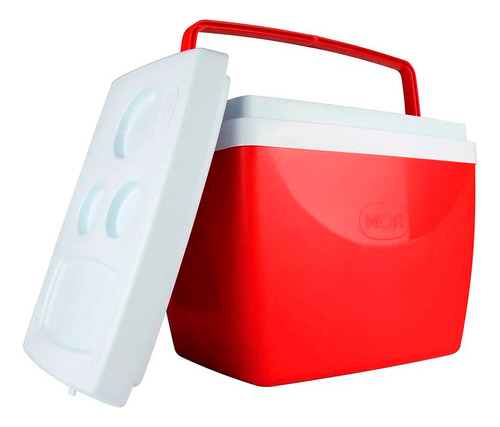 Cooler 34lt Rojo Mor