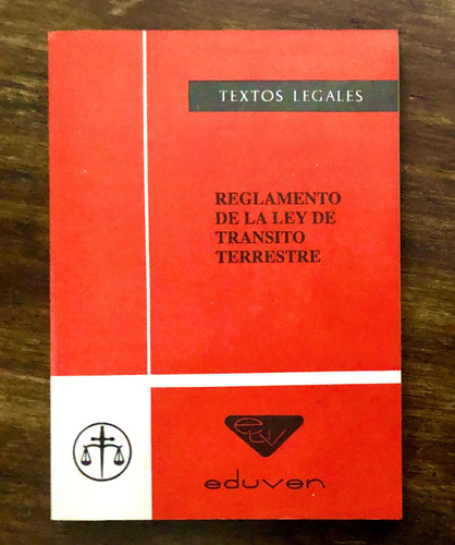 Ley Y Reglamento Ley De Tránsito Y Transporte Terrestre (Usado)