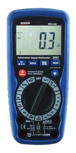 Multimetro Medir Tomada 20a 600 V Dc Com Várias Funções