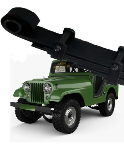 Feixe Mola Traseiro Jeep Willys Cj5 1955/ 1979  Fx 10 Folhas