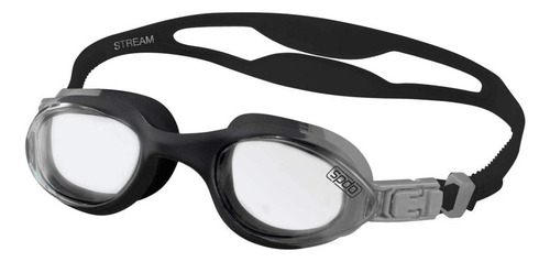 Gafas unisex Speedo Stream, color negro y gris