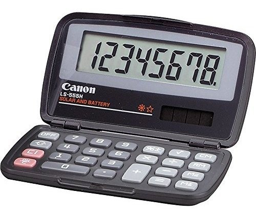 Calculadora Básica Calculadora De Bolsillo Compacta Canon Ls