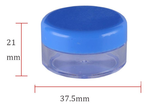 Contenedor Envase Vacio Balsamo 40 Piezas 10 Gramos