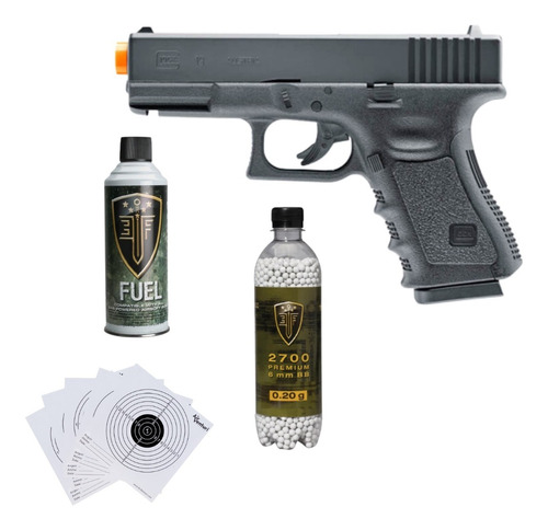 Airsoft Glock 19 Gen3 Gbb 6mm Fuel Bbs Xchws P