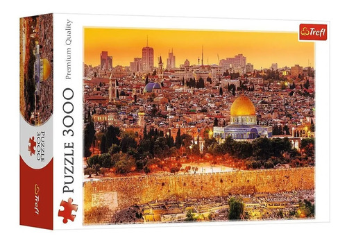 Juego De Mesa Puzzle Trefl Jerusalem 3000 Piezas Febo