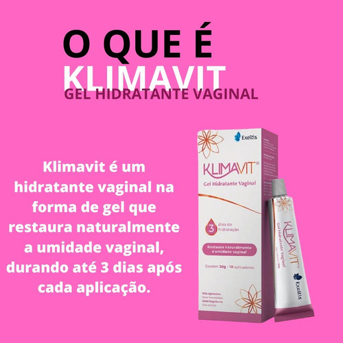 Klimavit Gel Hidratante Vaginal Exeltis 30g + 10 Aplicadores