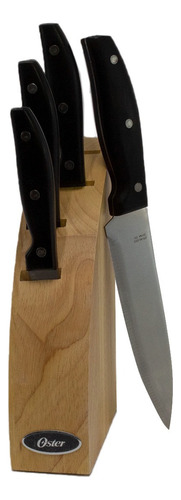 Juego de cuchillos Chef de acero inoxidable Cepo Madeira Professional Barbacoa