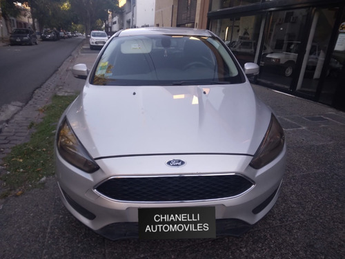 Imagen 9 de 15 de Ford Focus Iii 2017 1.6 Tm 4p 1 Mano Gris Plata Entrega Ya!!
