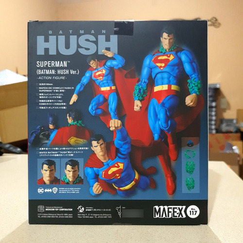 Mafex 117 Batman Hush: Superman Hush Ver 2024 Reissue Nuevo