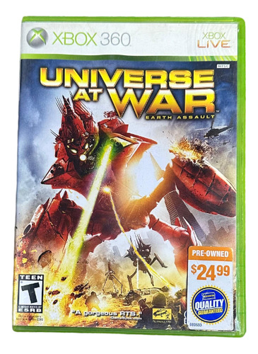 Universe At War Earth Assault Xbox 360 (Reacondicionado)