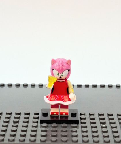 Minifigura Lego Sonic The Hedgehog Amy Rose 4 Amy Rose (Usado)