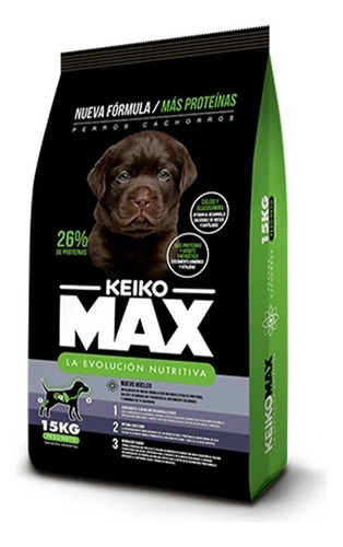 Keiko Max Perro Cachorro 15kg