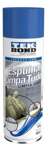 Espuma Limpia Todo En Spray Tekbond (uso General)