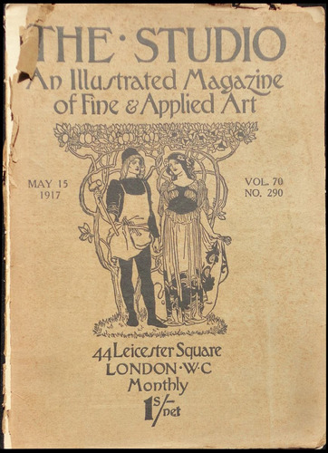 Revista Antigua De Arte. The Studio. 1917. 39152