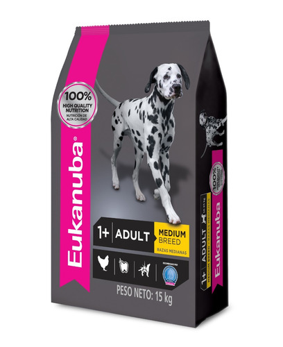 Eukanuba Perro Adulto Mediano 15 Kg Faunatikos