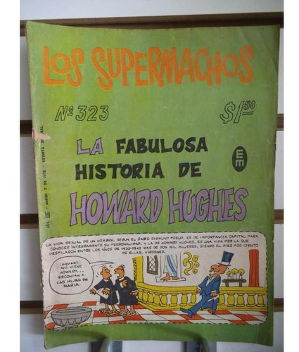 Comic Los Supermachos 323 Editorial Posada Vintage (Usado)