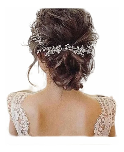 Accesorio Para Peinado De Novia, Diadema De Novia,0.5 Metros