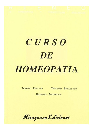 Curso De Homeopatia 