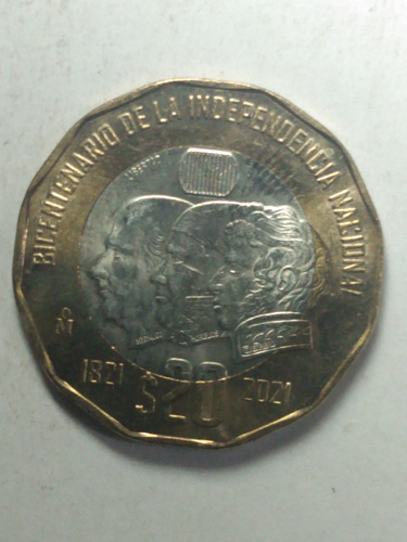 Moneda Conmemorativa Del Bicentenario De La Independencia Na