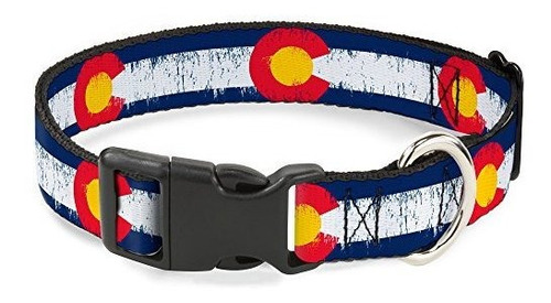 Collar Plástico Colorado Flags 1/2 , LG