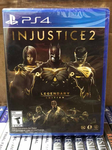 Injustice 2 Legendary Edition Ps4 Nuevo Sellado Playstation