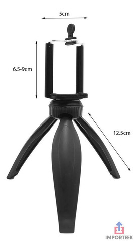 W Soporte Tripie Celular Camara Adaptador Base Universal 360