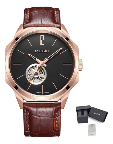 Reloj De Pulsera Retro Para Hombre, Relojes Mecánicos Automá