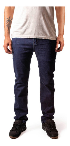 Imagen 1 de 3 de Pantalón De Jeans Woodoo 2008 - Azul Oscuro