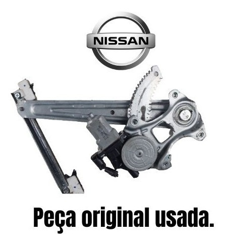 Maquina De Vidro Elétrico Traseiro Esquerdo Nissan March