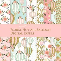 Comprar Cliparts Png Y Papeles Digitales Globos Aerostaticos M12