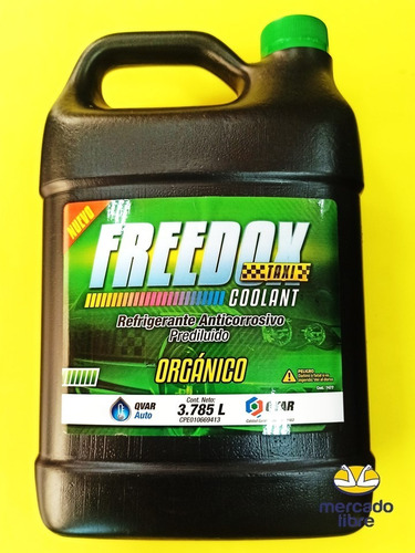 Refrigerante Feedox Coolant Taxi Verde Mayor Y Detal