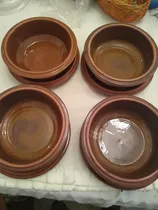 Comprar Juego De 4 Platos Llanos Y 4 Hondos En Ceramica - Usados