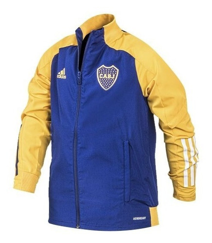 Campera Boca Presentación Niño Oficial Lefran