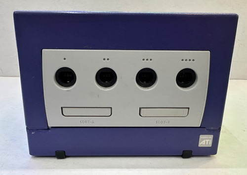 Consola Nintendo Gamecube Morado Indigo Original Completa