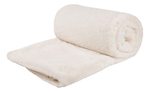 Cobertor Ligero Tipo Frazada Cobija Suave Estilo Moderno Color Blanco Diseño De La Tela Liso