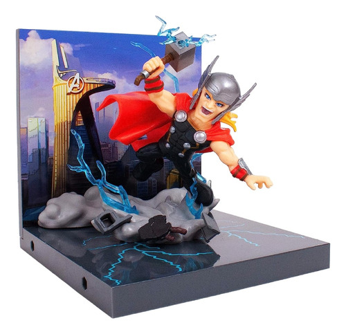 Loyal Subjects Superama Marvel Thor Figural Diorama