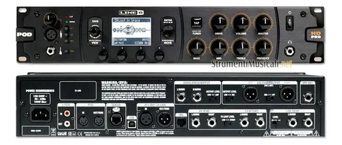 LINE6 POD HD Pro X ラックケース付き 本日限定価格】Line6 POD