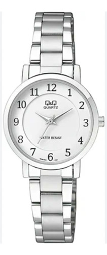 Reloj Q&q Dama Q945j204y / Analógico Números/ Dial Blanco