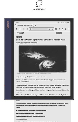 Imagen 4 de 8 de Ebook Reader Writer Boox Note Air 10,3 Android 10 Lapiz 32gb