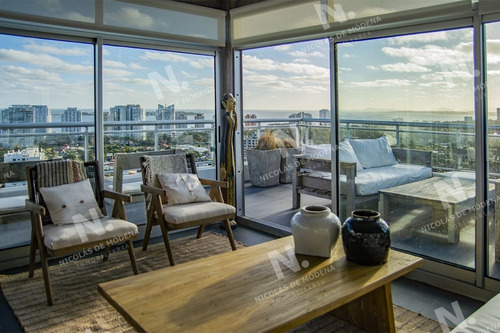 Imagen 29 de 30 de Penthouse En Venta Con Vista A La Mansa En Torre Ocean Drive Ii - Punta Del Este Roosevelt