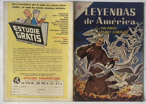 Fray Simplón, Leyendas De América Nº 89 Er 1963, Cf3