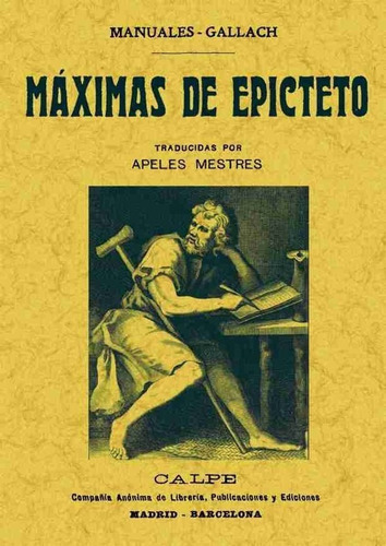 Maximas De Epicteto, De Epicteto. Editorial Maxtor, Tapa Blanda En Español