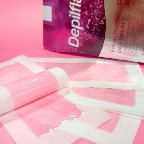 3cx Folhas Prontas Rosa Design De Sobrancelhas Depilflax